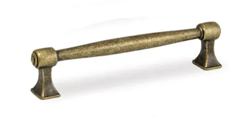 ידית רגליים מרובעות ברונזה עתיקה מידות שונות