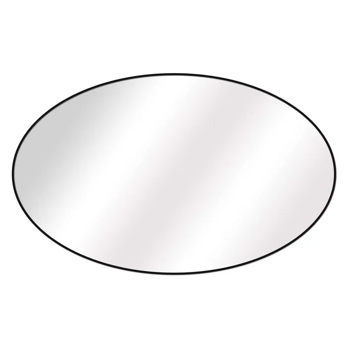 מראה אובלית 60/80 שחור