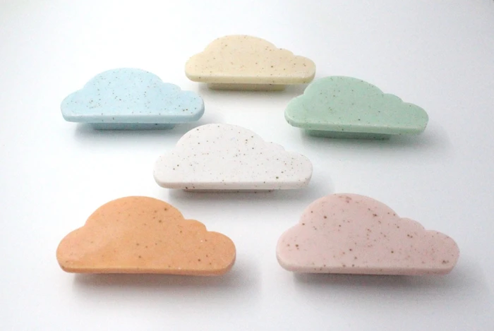 ידית כפתור ענן פסטל