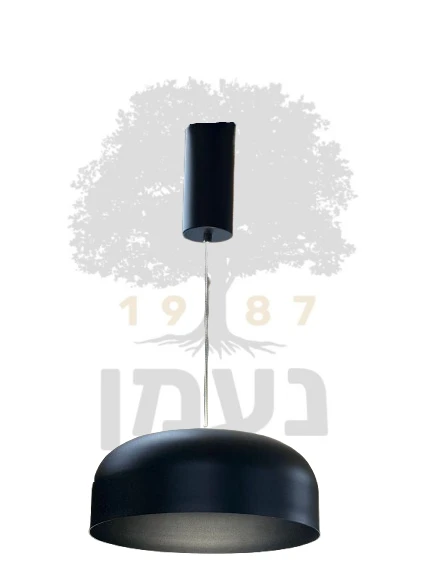 גוף תאורה תלוי Lugano שחור 15+9W CCT