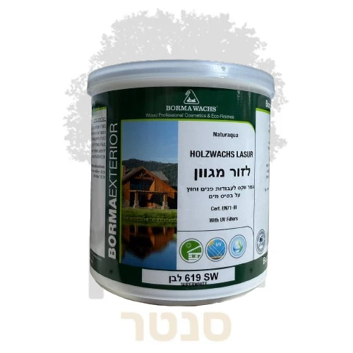 לזור מגוון לעץ - לבן BORMA