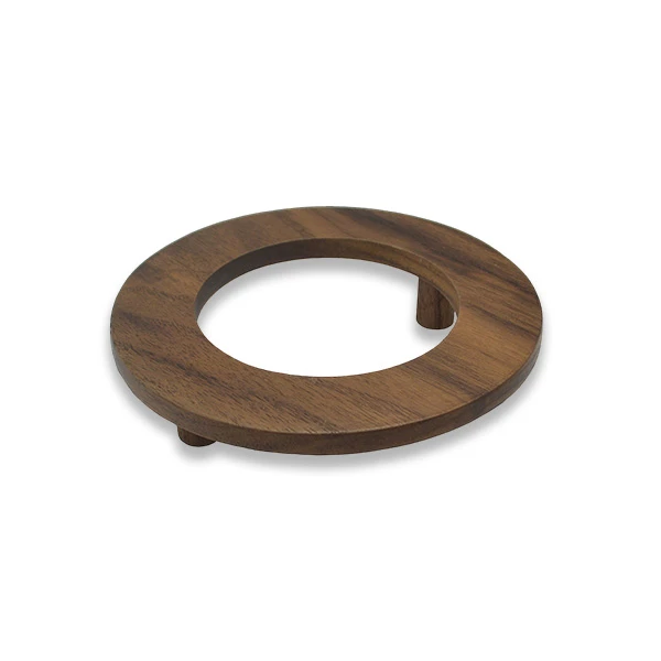 ידית עגולה עץ 64 ממ אגוז