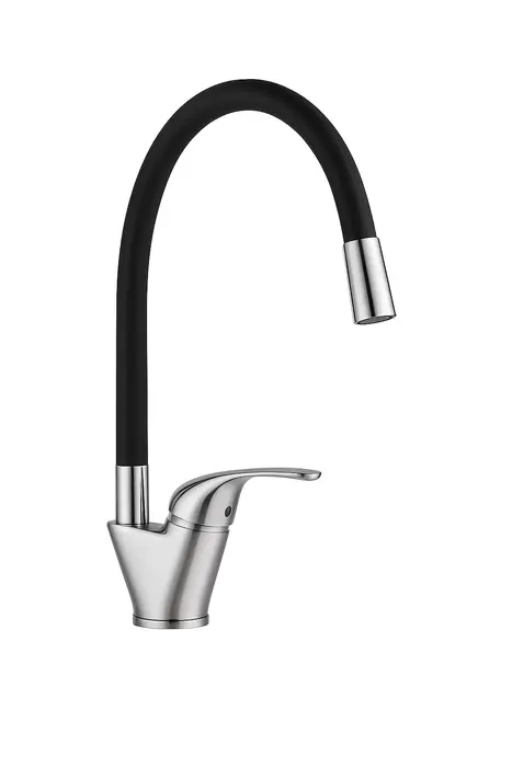 ברז פרח פיה סיליקון שחורYOAM