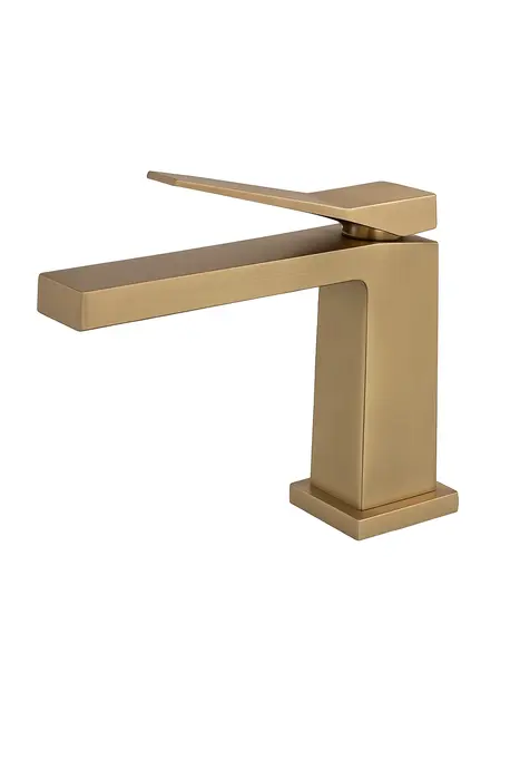 ברזפרח מרובע זהב מוברש YOAM