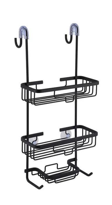 רשת אלומניום למקלחון - שחור