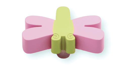 כפתור שפירית ירקרק – ורוד