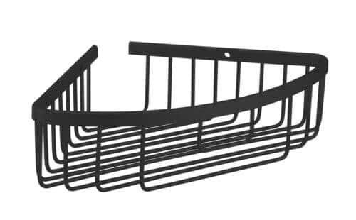 רשת אלומיניום פינתית לאמבטיה – שחור