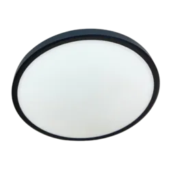 מנורה צמודת תקרה שחור