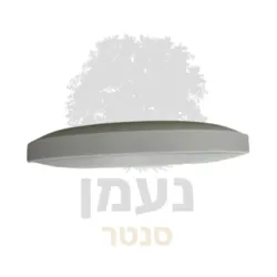 גוף תאורה צמוד תקרה 25סמ מסגרת לבנה