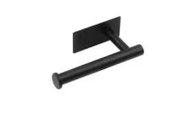 מחזיק נייר טואלט בהדבקה - שחור