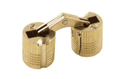 ציר סמוי עגול פליז 12/14