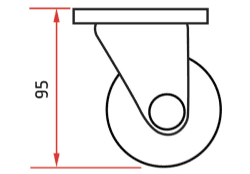 גלגל שקוף במידות שונות