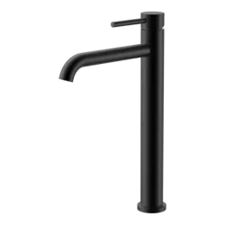 ברז פרח קצר גבוה ידית סטיק שחור Swiss Aqua